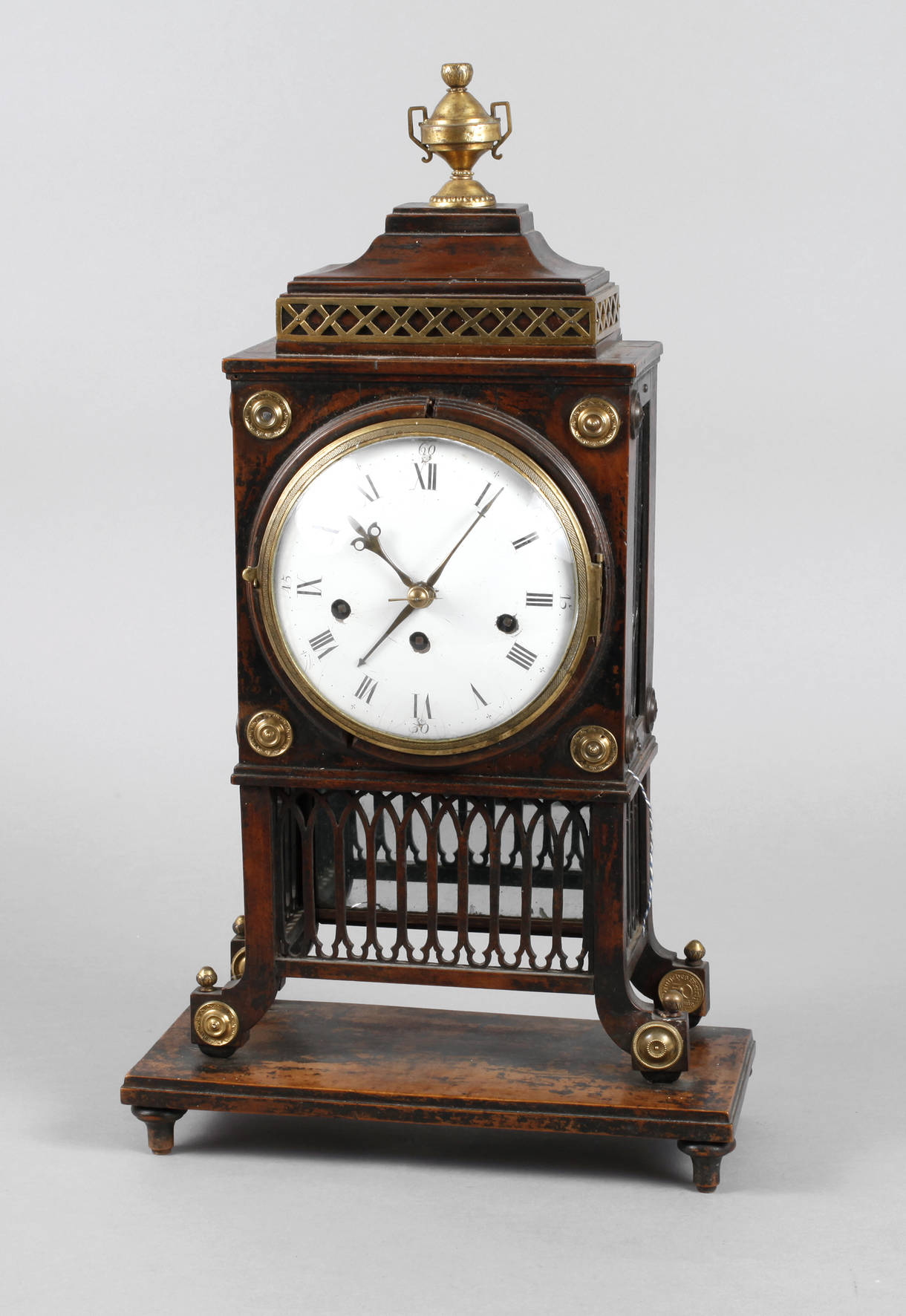 Klassizistische Tischuhr Baltasar Egl