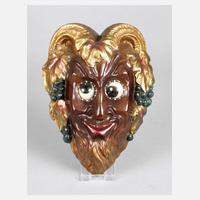 Wanduhr als Faunkopf111