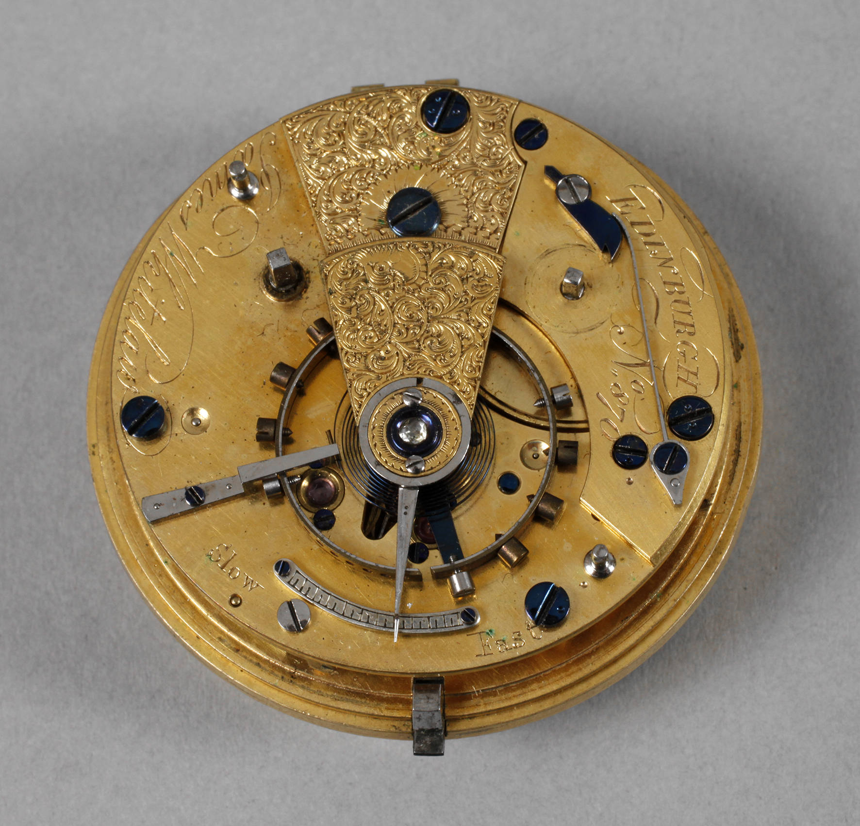 Uhrwek mit Chronometerhemmung