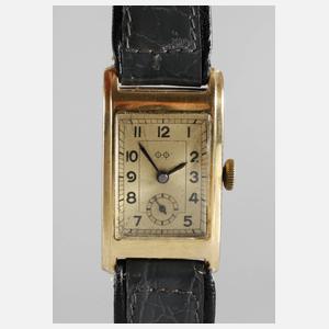 Herrenarmbanduhr Gold