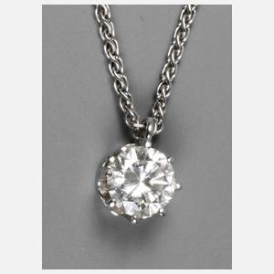 Solidärbrillant in Krabbenfassung