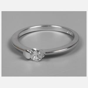 Goldring mit Brillant