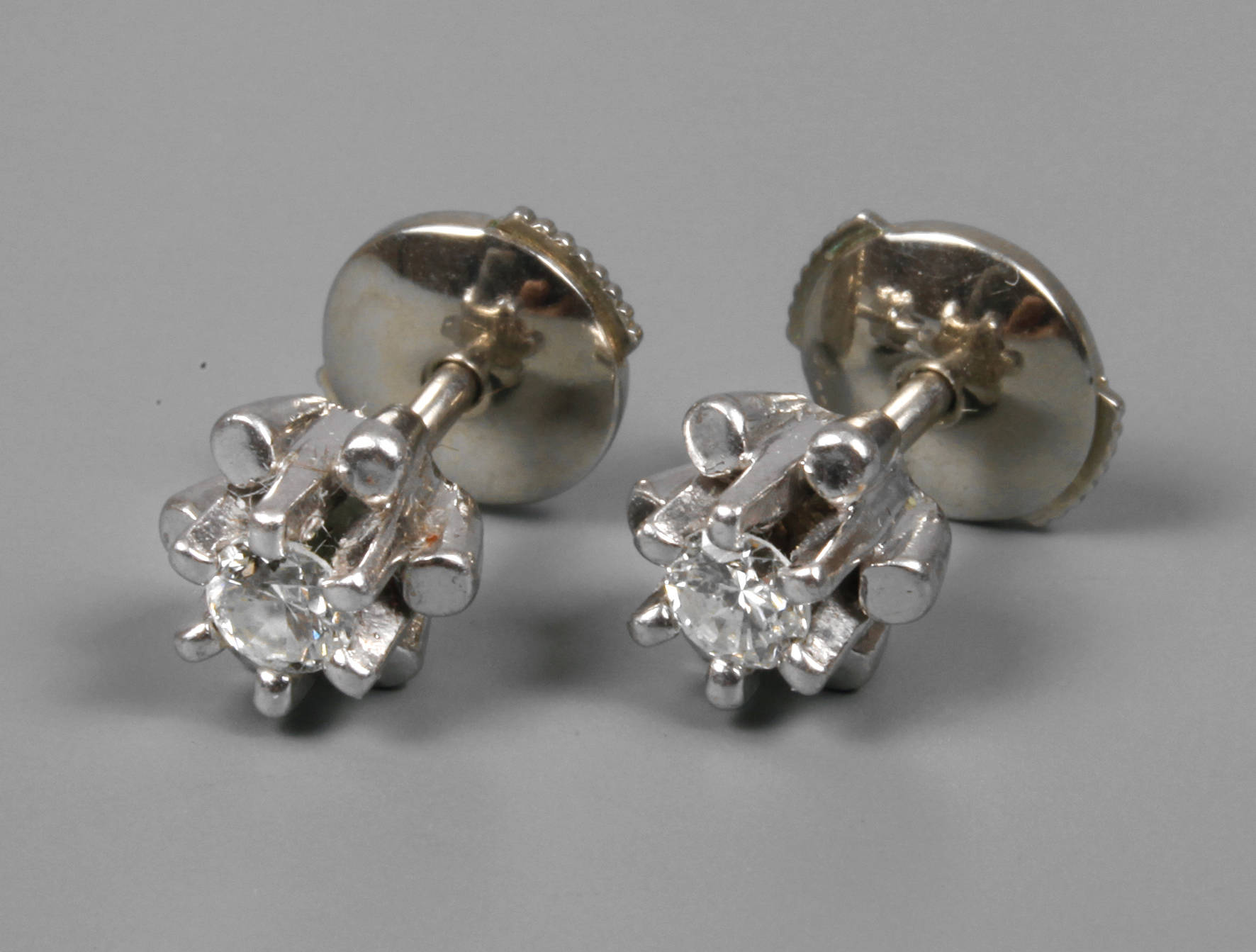 Paar Brillantohrstecker