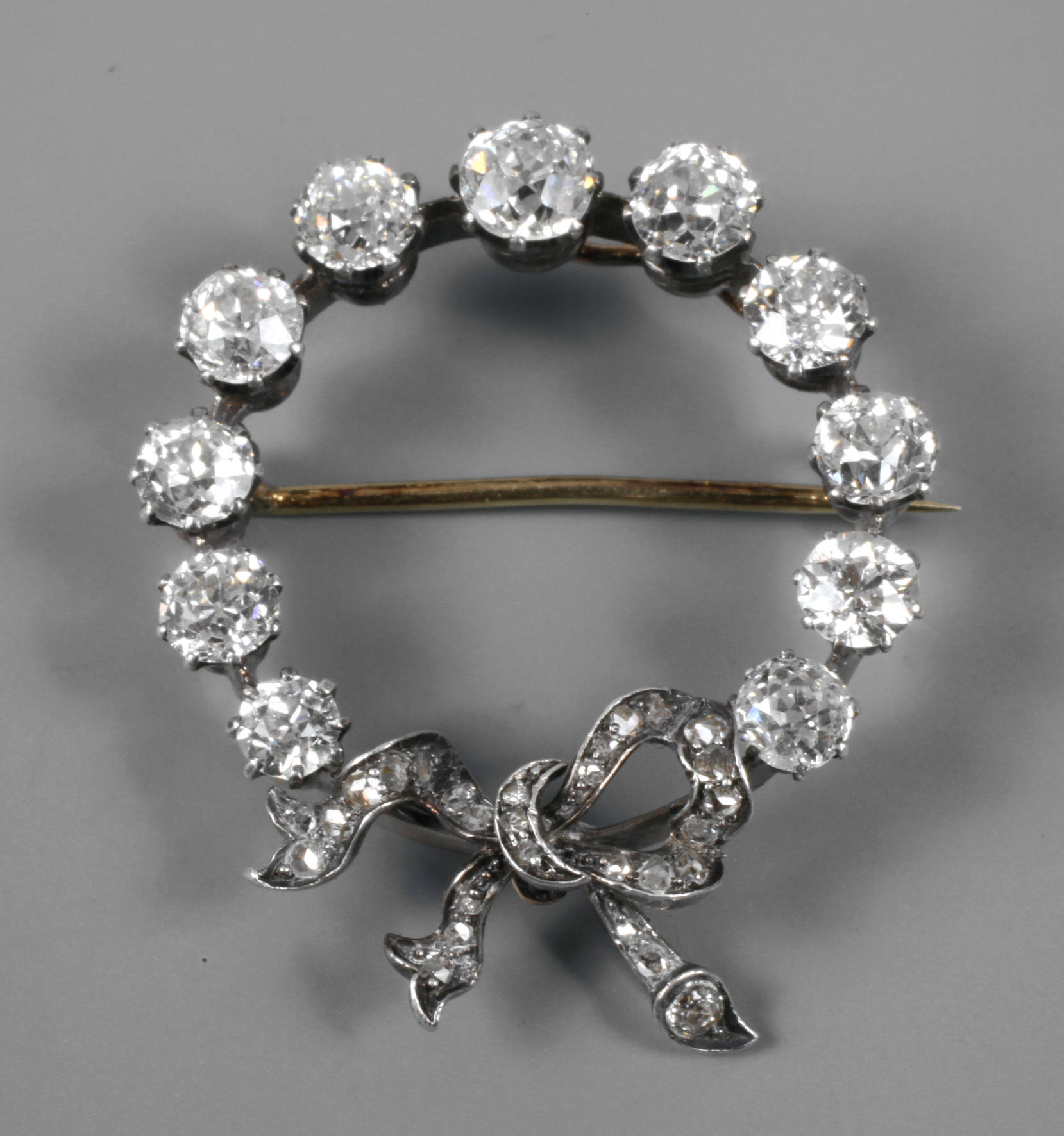 Brillantbrosche Jugendstil