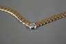 Massive Goldkette mit Brillant und Zertifikat