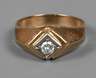 Herrenbrillantring