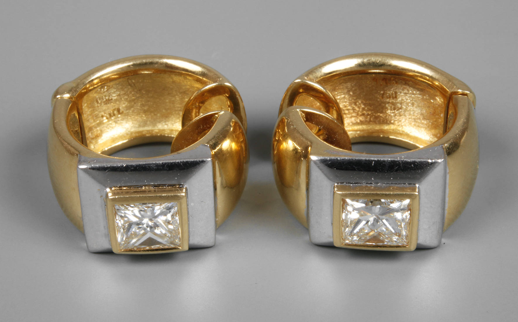 Paar Diamantohrstecker