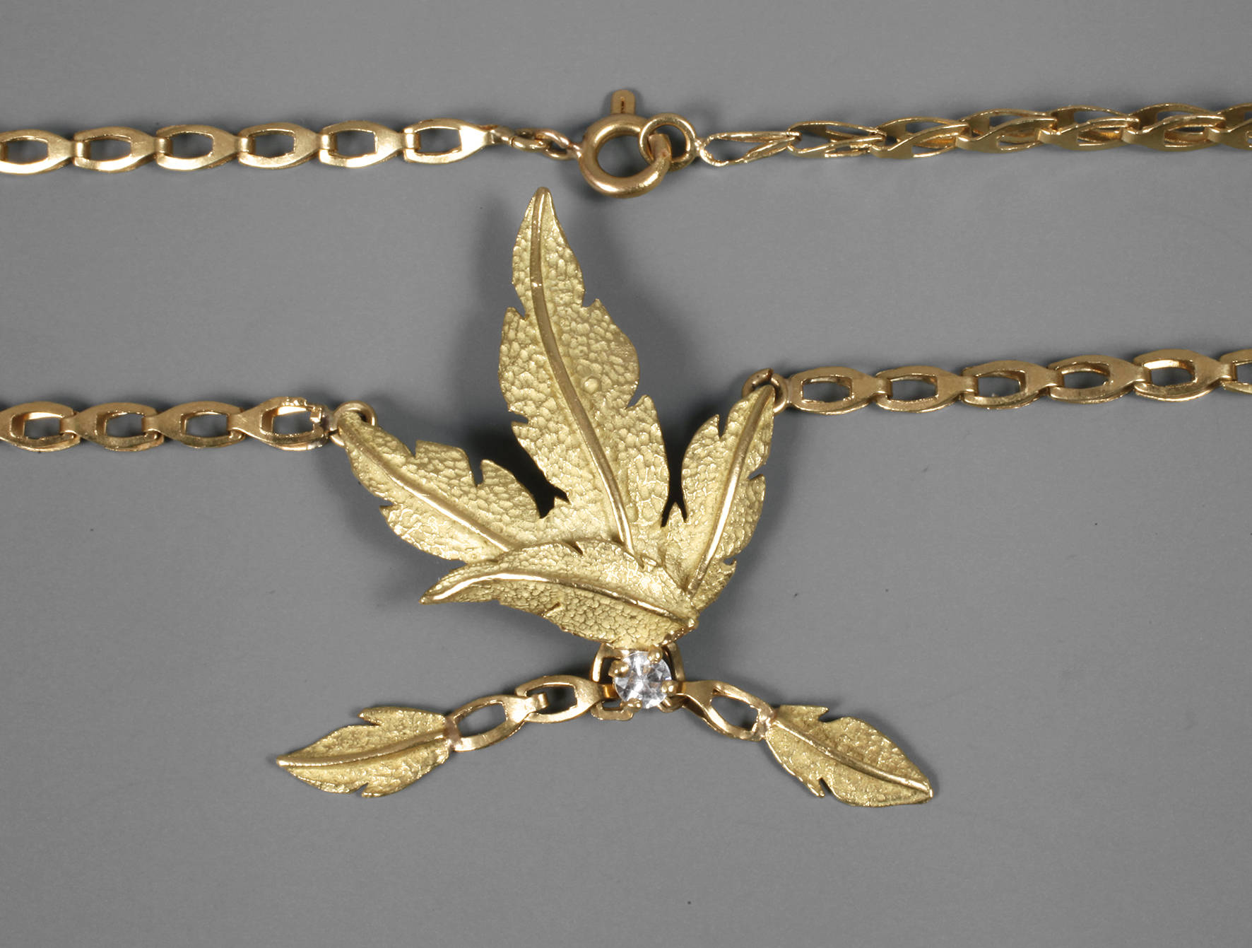 Florales Goldcollier