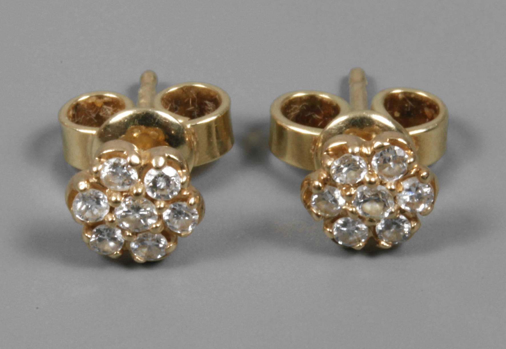 Paar Diamantohrstecker