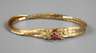 08c Goldarmband mit Rubinen