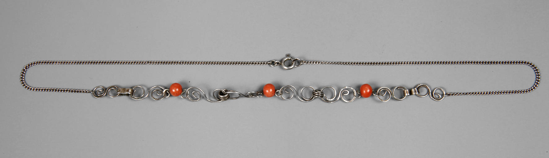 Collier Art Déco Koralle