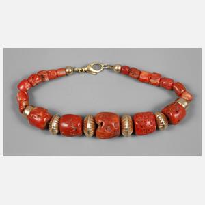Armband Koralle
