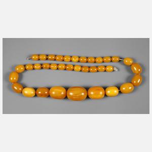 Kette Bernsteinimitat