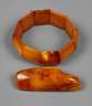 Armband und Brosche Bernstein