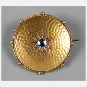 Spätbiedermeierbrosche