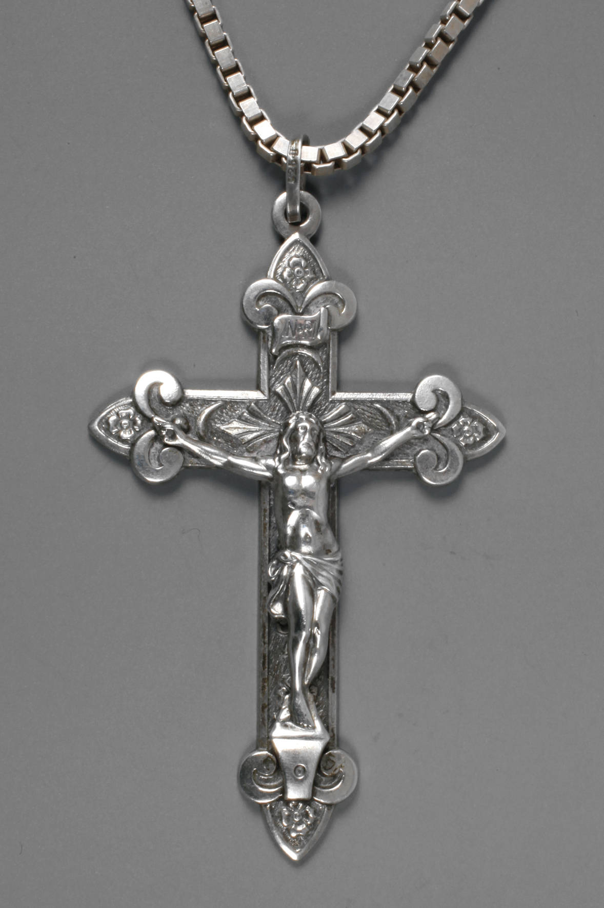 Kreuzanhänger Silber