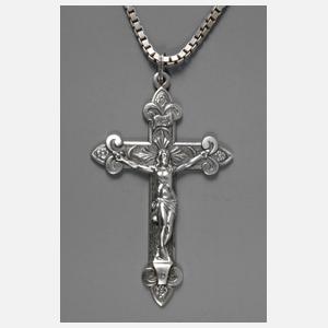 Kreuzanhänger Silber