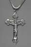 Kreuzanhänger Silber