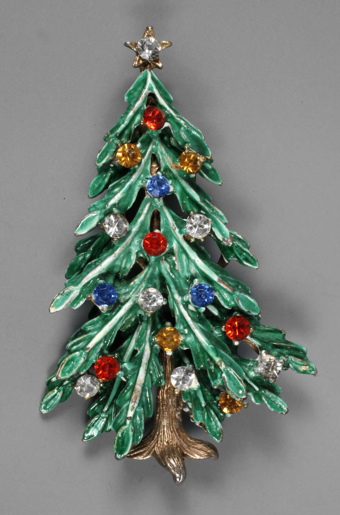 Brosche Weihnachtsbaum