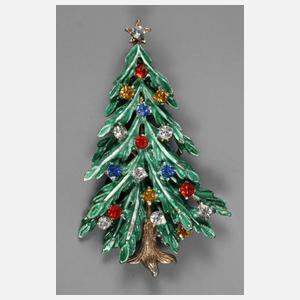 Brosche Weihnachtsbaum