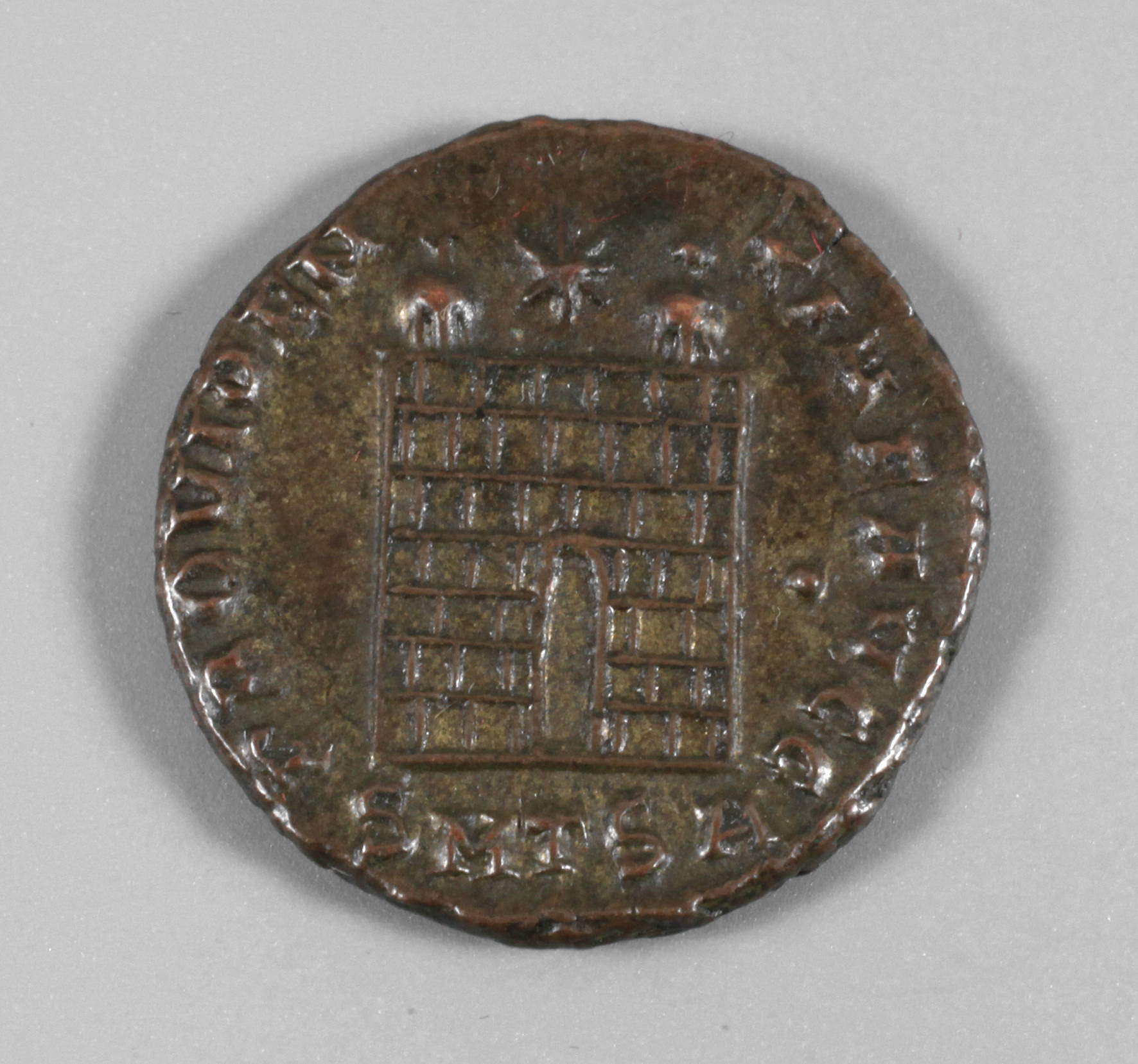 Römische Kupfermünze