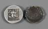 Zwei antike Silbermünzen