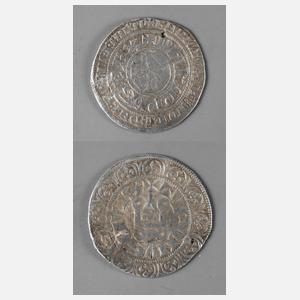 Silbermünze Frankreich 13./14. Jh.