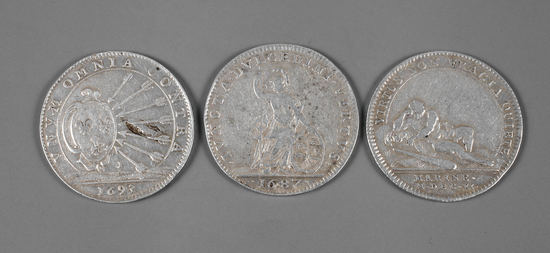 Drei Jetons Frankreich