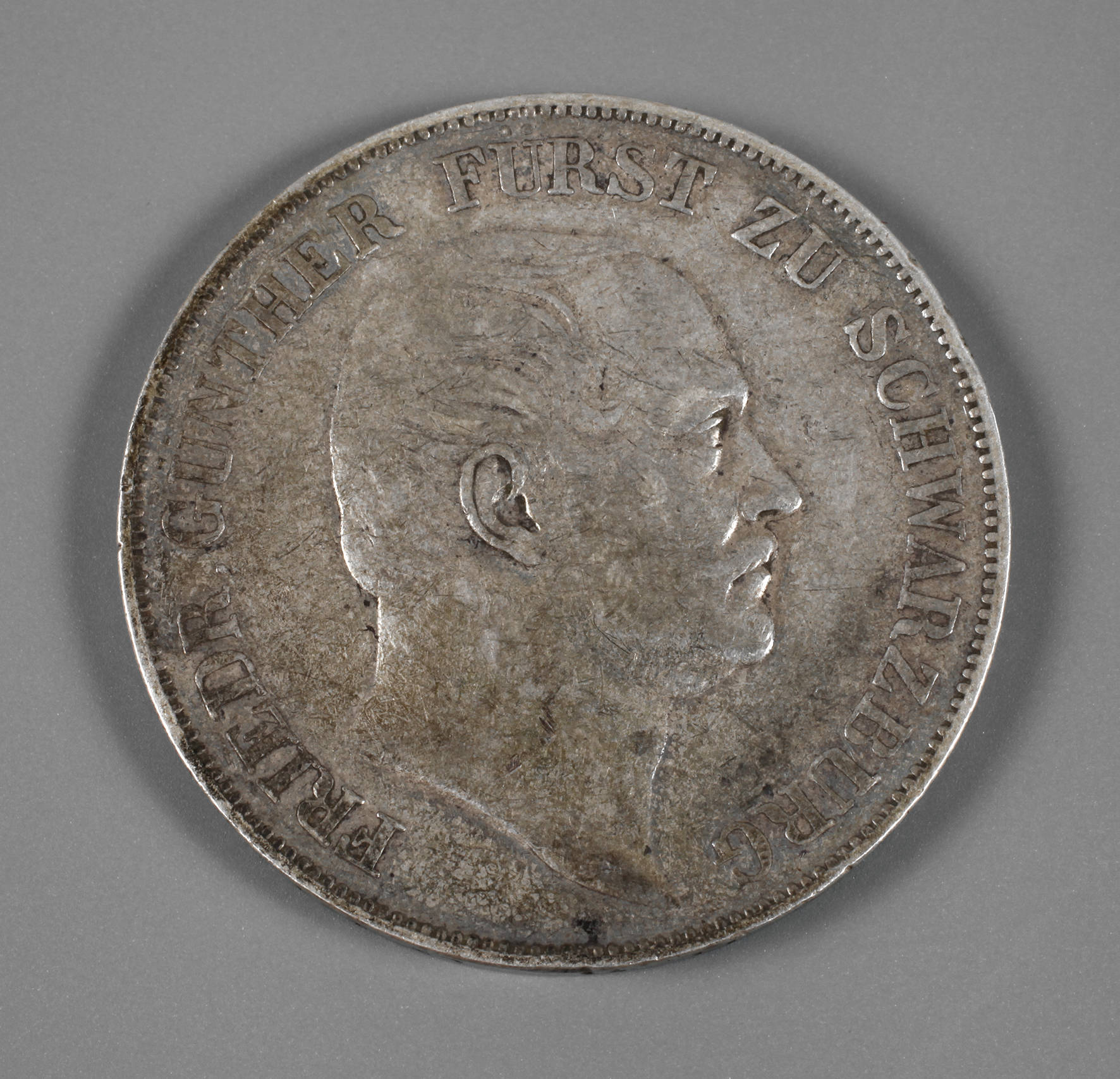 Vereinstaler Schwarzburg 1863