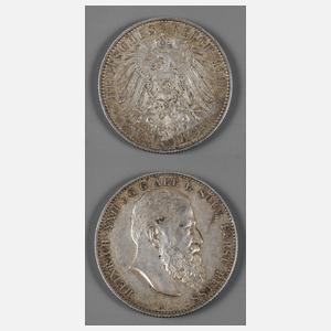 Zwei Mark Reuß 1901