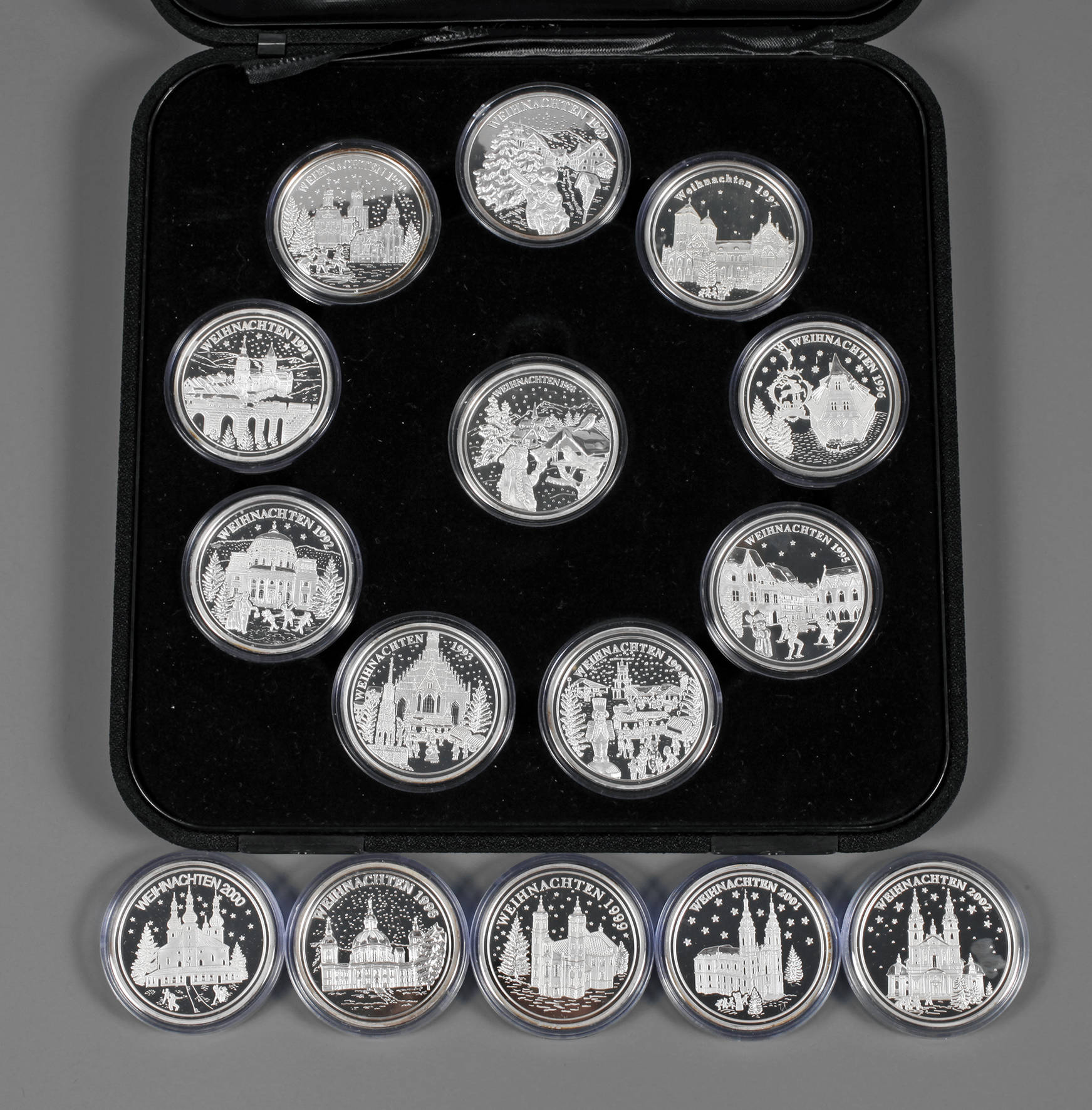 Posten Weihnachtstaler Feinsilber