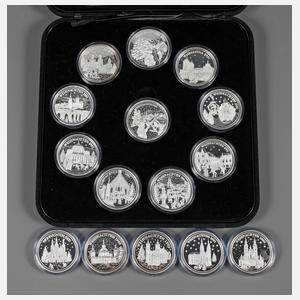 Posten Weihnachtstaler Feinsilber