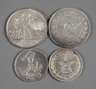 Vier Münzen Sowjetunion