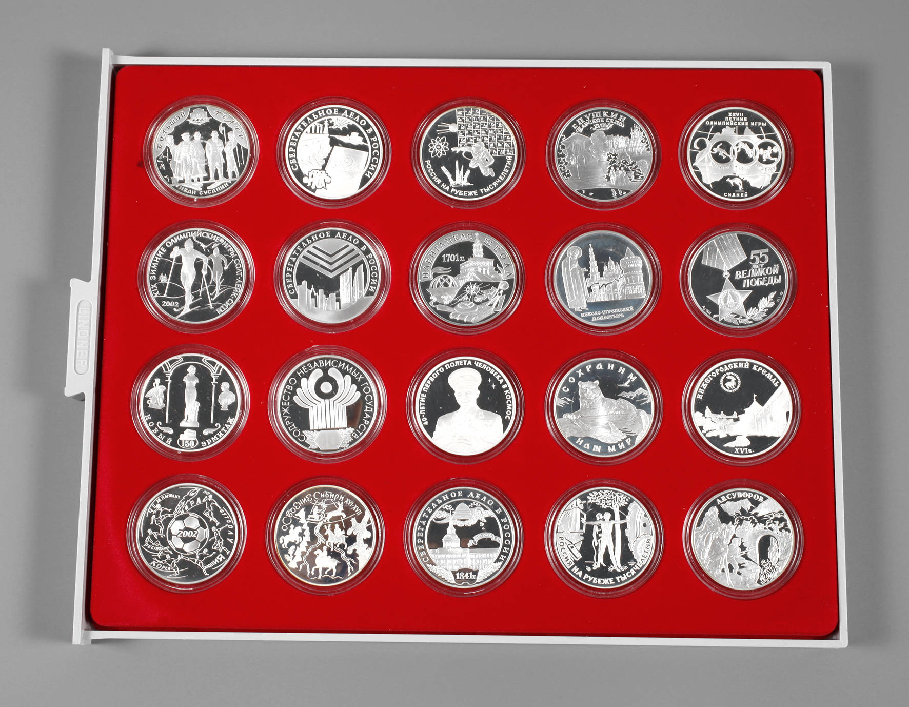 Posten Silbermünzen Russland