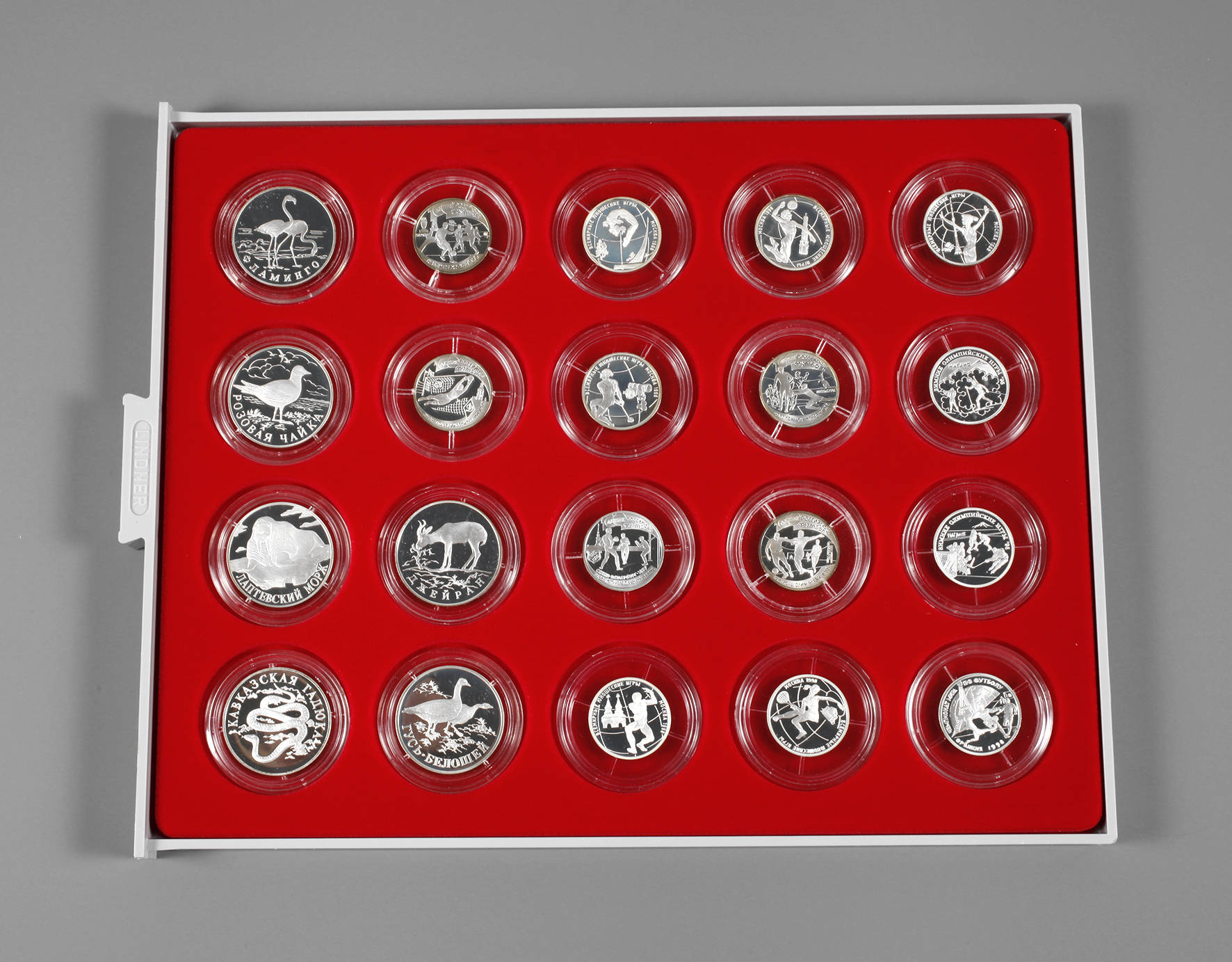 Posten Silbermünzen Russland