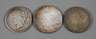 Drei Silberdollar USA