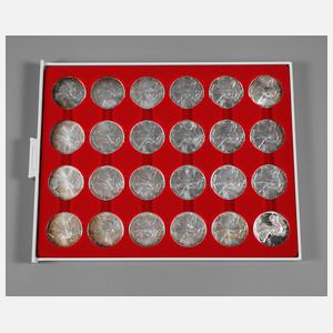 Posten Silberdollar USA