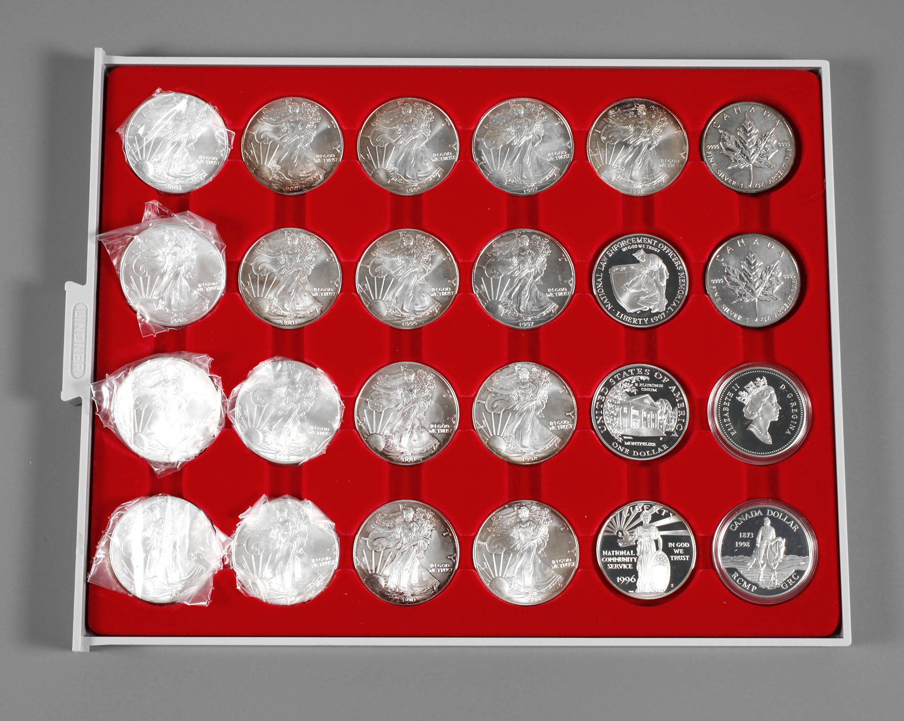 Posten Silbermünzen Nordamerika