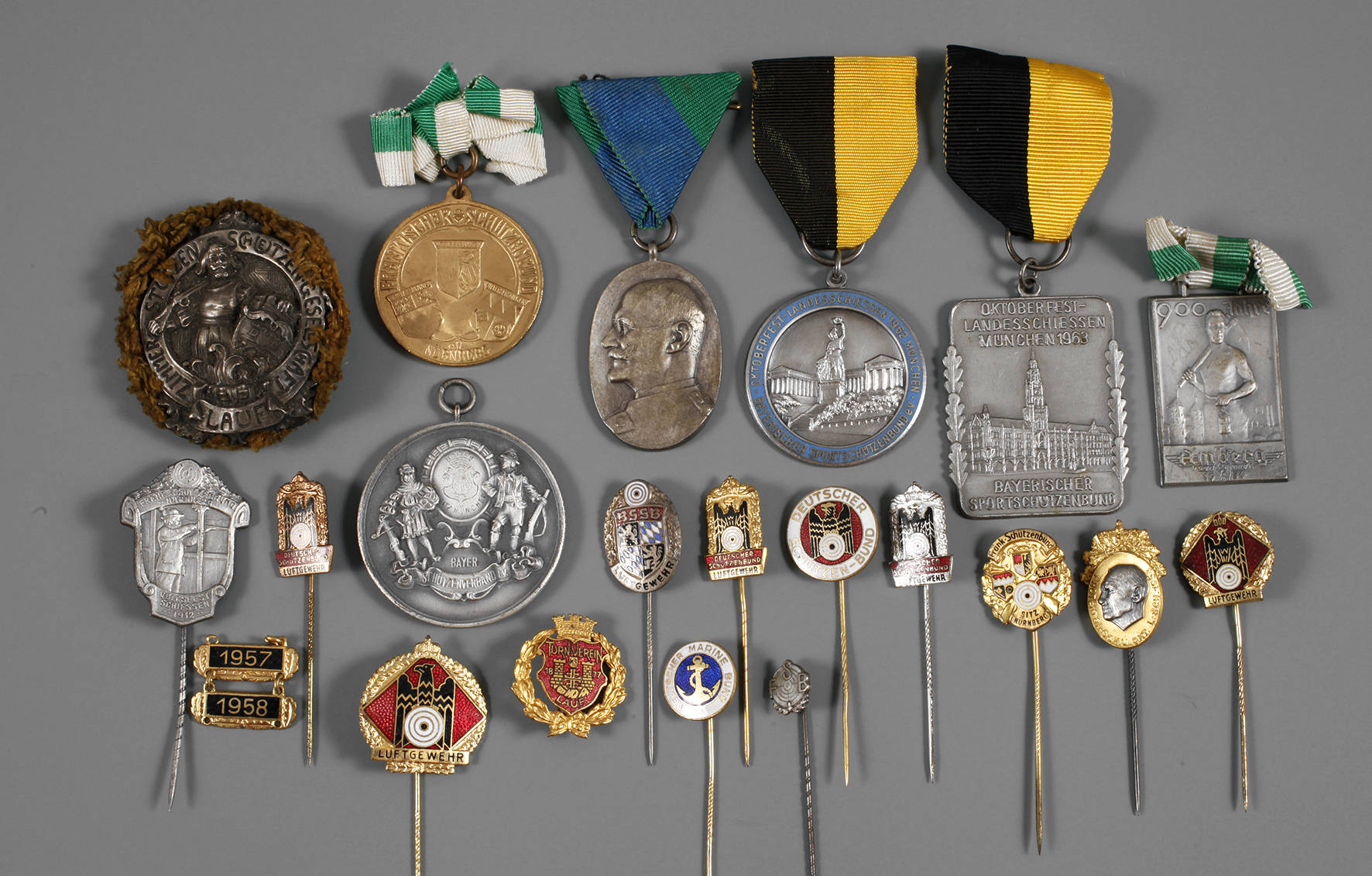 Konvolut Schützenauszeichnungen Bayern