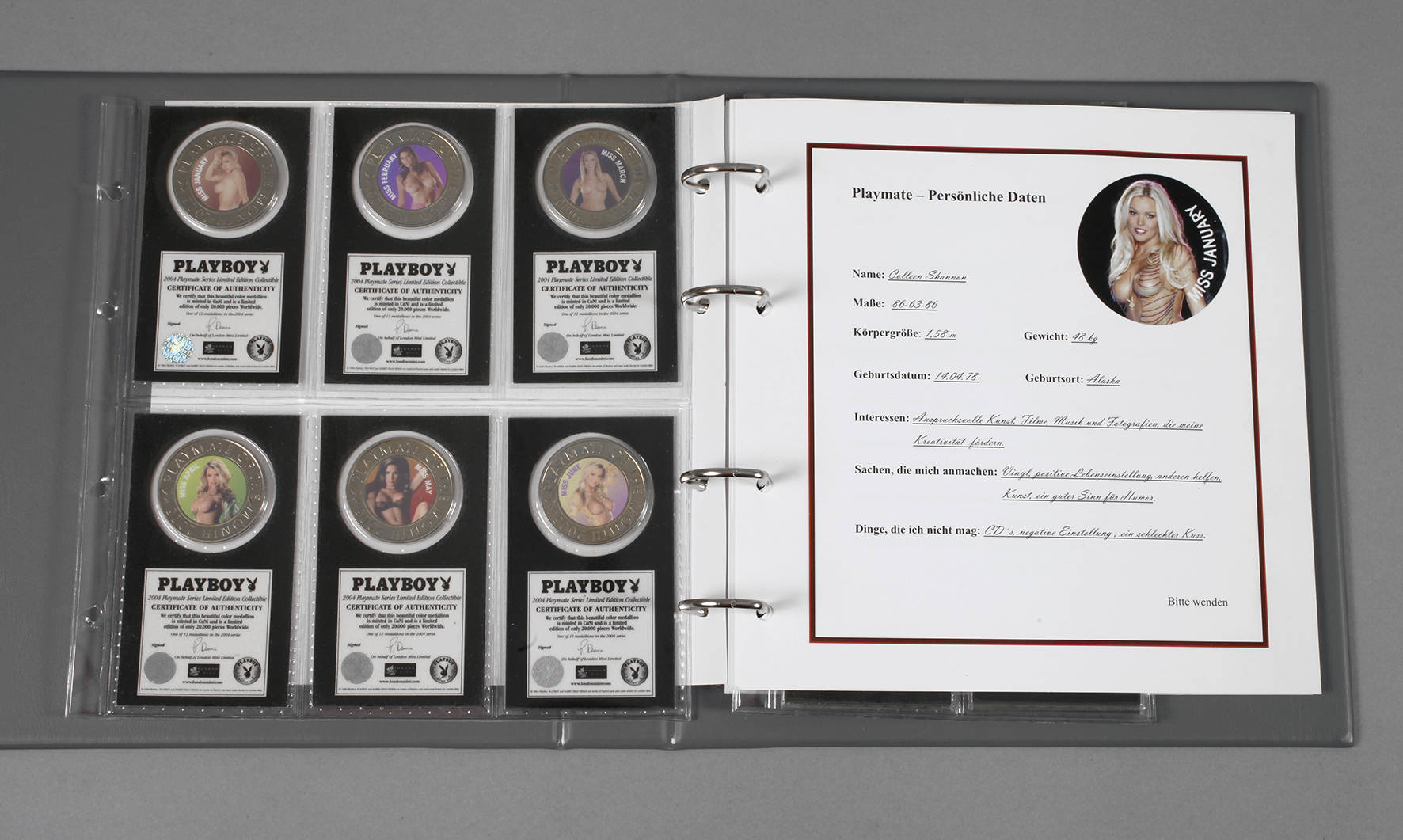 Illustre Sammelmappe Playboy