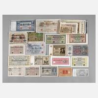 Konvolut Geldscheine111