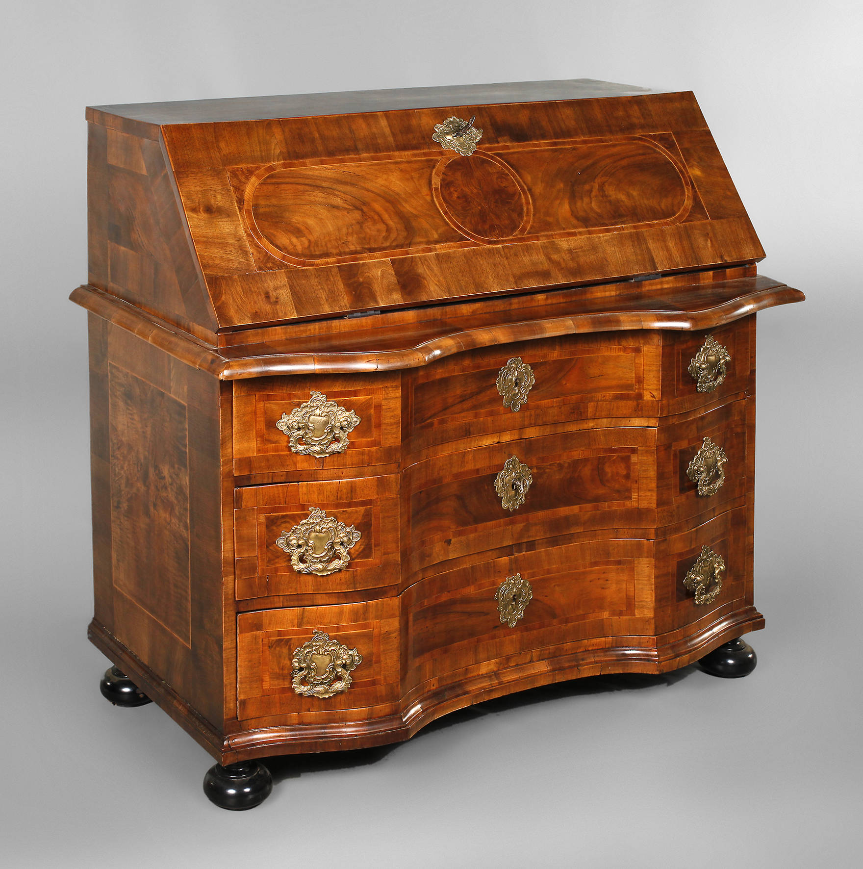 Schrägklappensekretär Barock