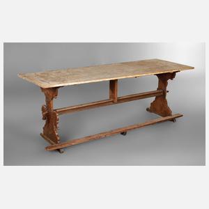 Fragment eines Refektoriumstisch