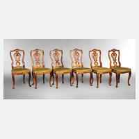 Sechs Barockstühle111