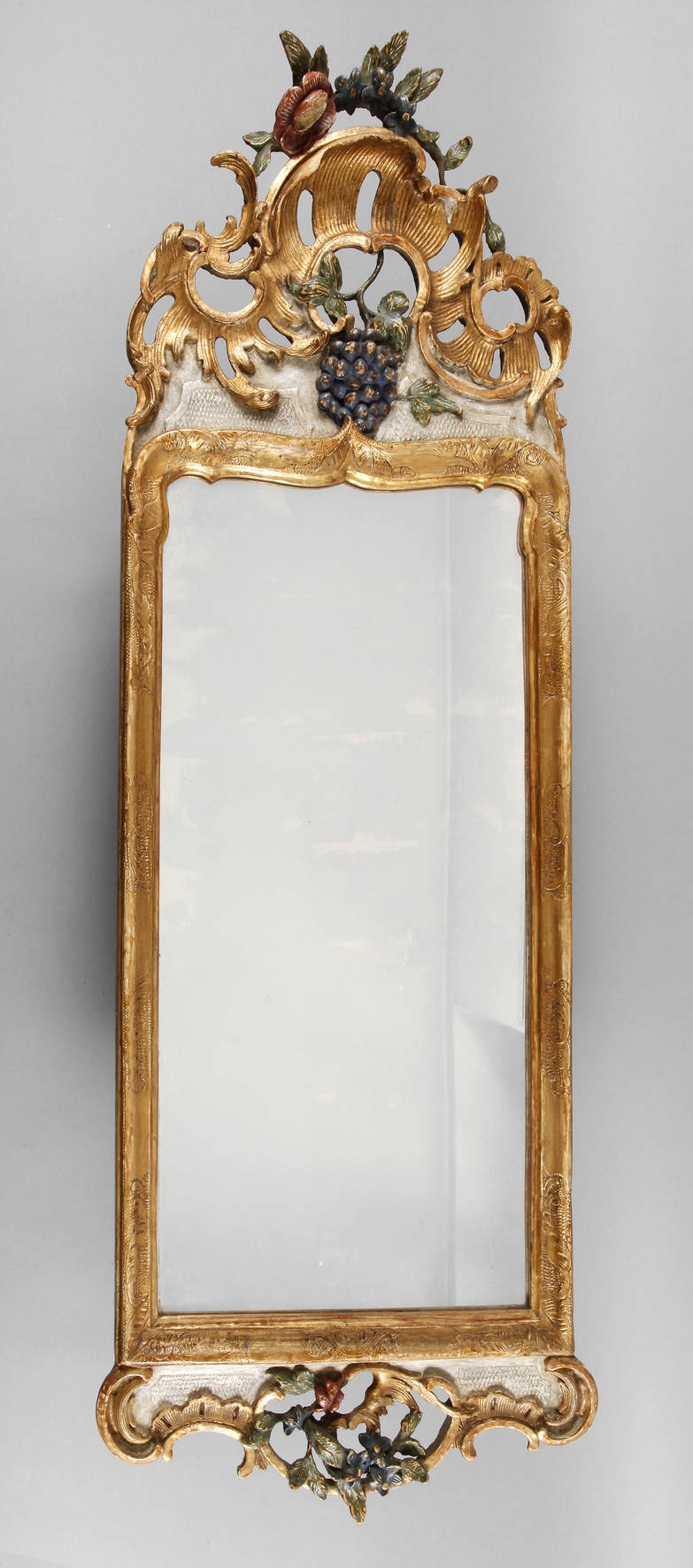 Geschnitzter Rokokospiegel