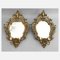 Paar Wandspiegel im Rokokostil111