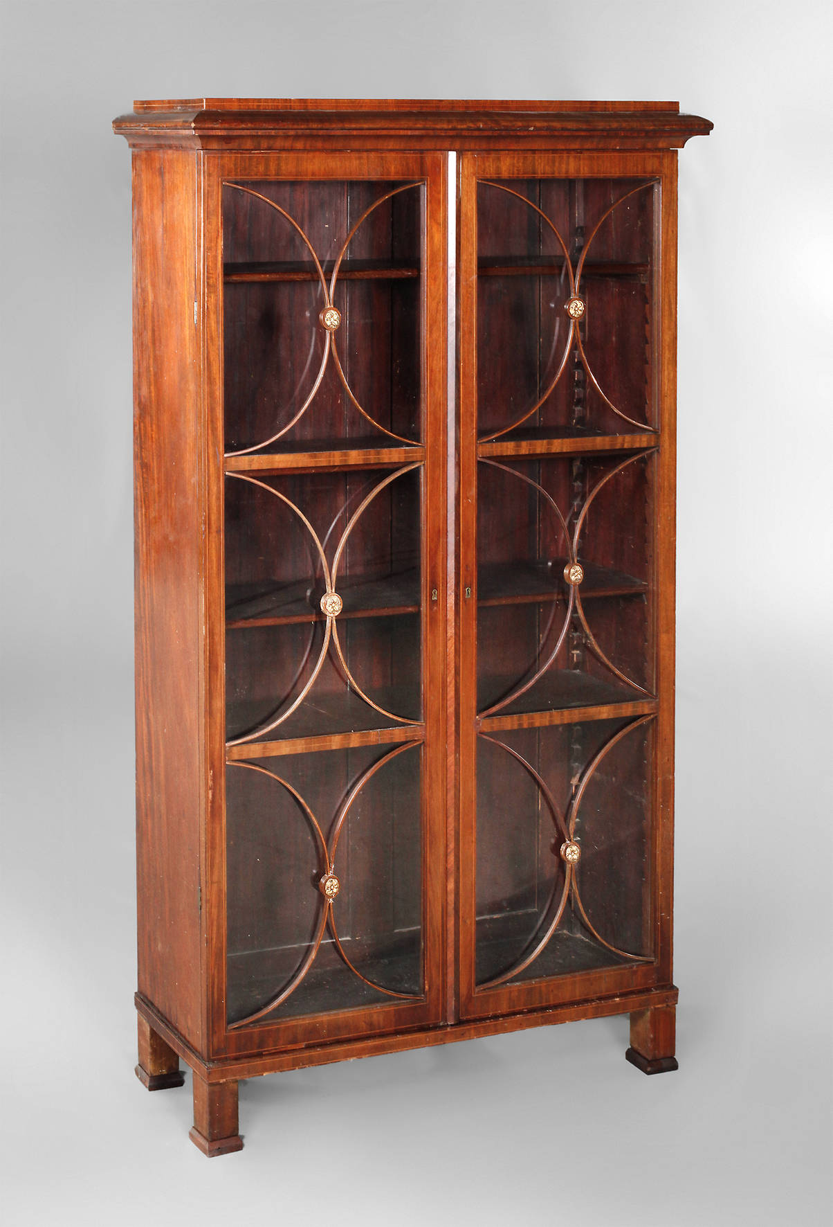 Biedermeier Bücherschrank