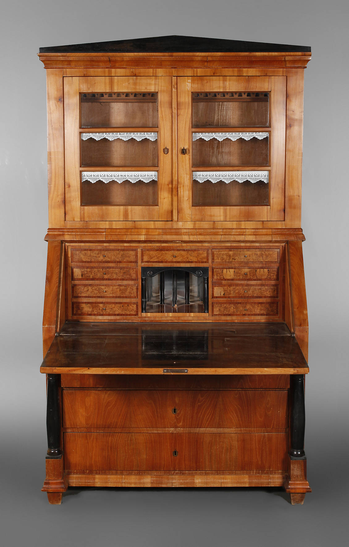 Biedermeier Schrägklappensekretär