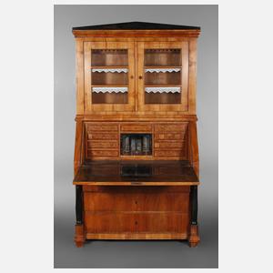 Biedermeier Schrägklappensekretär