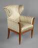 Biedermeier Ohrensessel